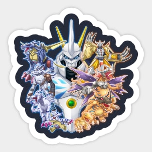 fanart Omegamon evo Sticker